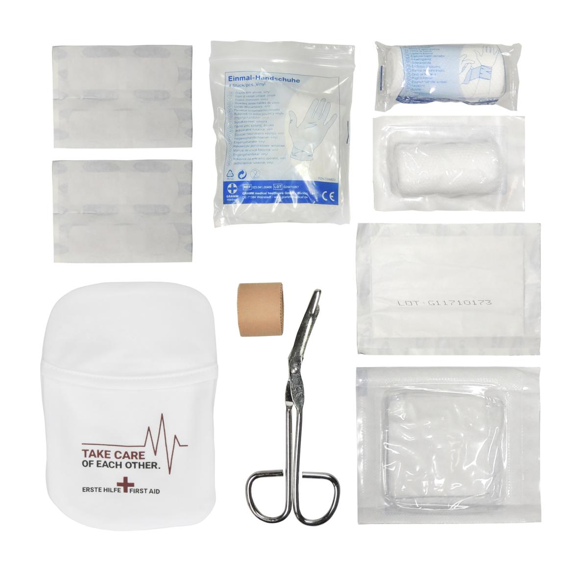 Notfall-Set "Pouch" weiß