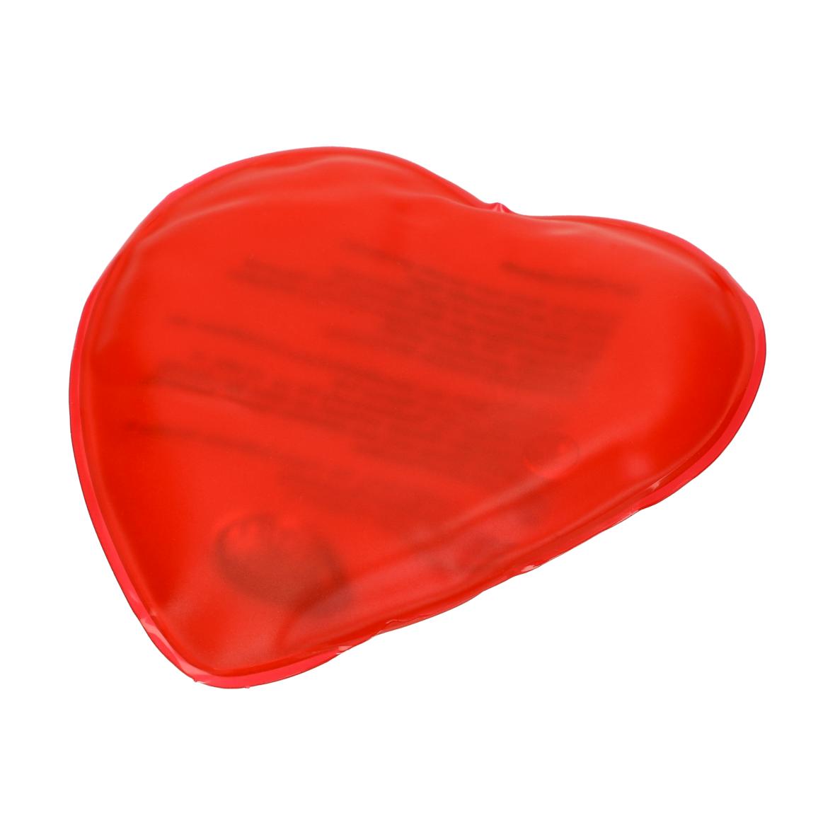 Gel-Wärmekissen "Herz" rot