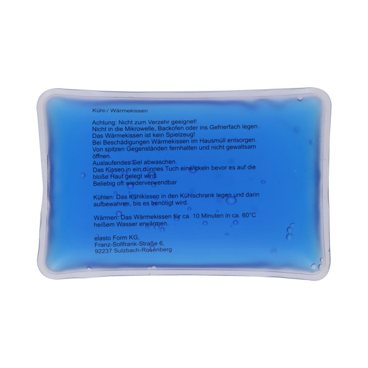 Kühl-/Wärmekissen "Relieve" blau