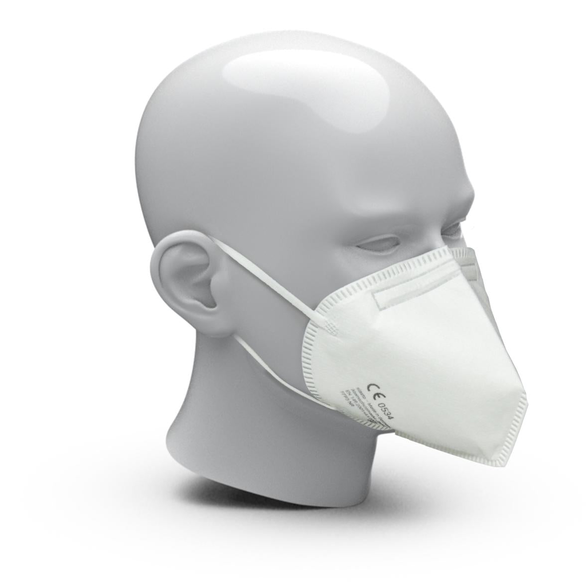 Atemschutzmaske "SafeCare" FFP3 NR, 10er Set, weiß