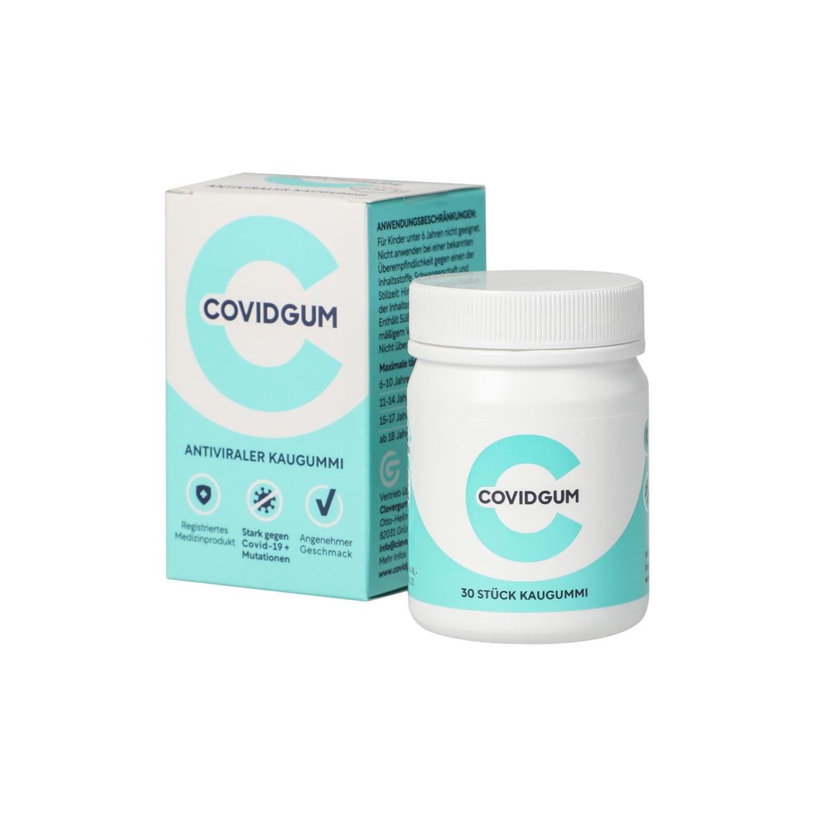 COVIDGUM – Antiviraler Kaugummi mehrfarbig
