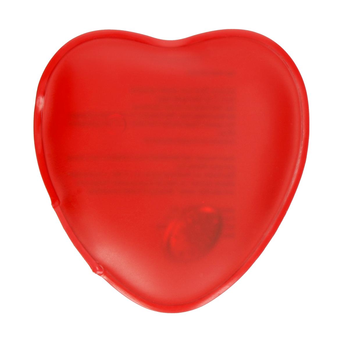 Klein und Rot: Gemütliches Gel-Wärmekissen Herz - Wohltuende Wärme und Entspannung