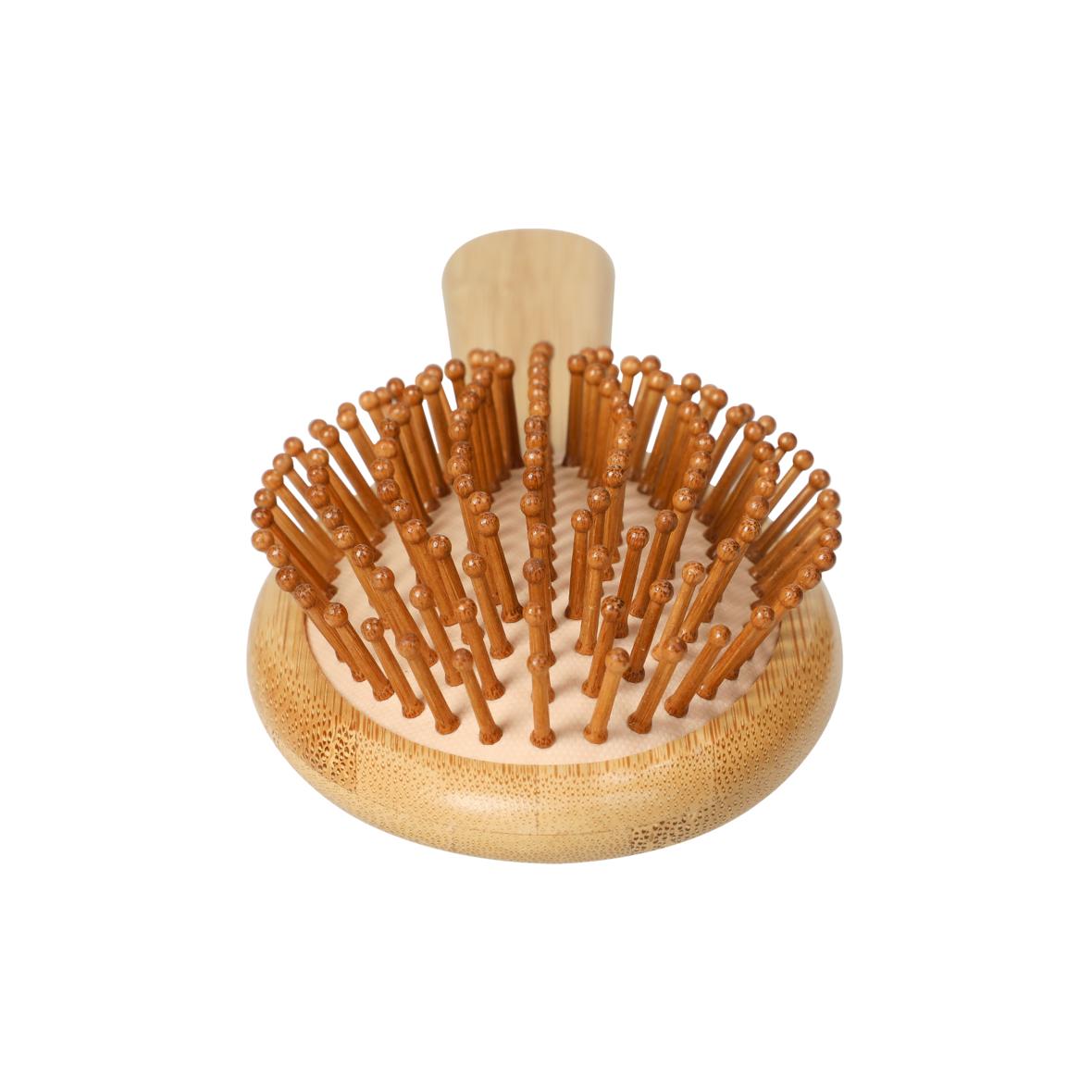 Nachhaltige Bambus-Haarbürste "Comb" für geschmeidiges Haar - Natürlich aus Holz, Antistatische Borsten, Sanfte Pflege und Glanz!